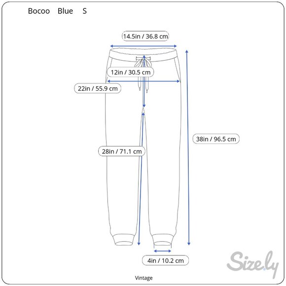 Bocoo Vintage 80s Womens Fleece Nylon Pastel Blue Pink Top Joggers Tracksuit Set - Picture 8 of 11